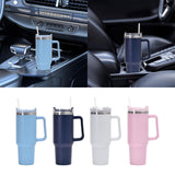 Maxbell Thermal Mug 40oz Portable Stainless water Bottle for Men Light blue