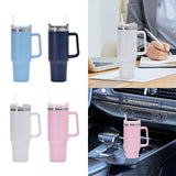 Maxbell Thermal Mug 40oz Portable Stainless water Bottle for Men Light blue