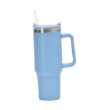 Maxbell Thermal Mug 40oz Portable Stainless water Bottle for Men Light blue