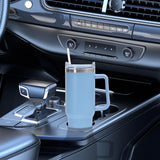 Maxbell Thermal Mug 40oz Portable Stainless water Bottle for Men Light blue
