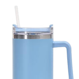 Maxbell Thermal Mug 40oz Portable Stainless water Bottle for Men Light blue