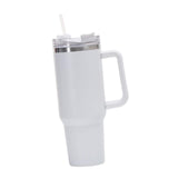 Maxbell Thermal Mug 40oz Portable Stainless water Bottle for Men White