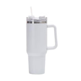 Maxbell Thermal Mug 40oz Portable Stainless water Bottle for Men White