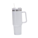 Maxbell Thermal Mug 40oz Portable Stainless water Bottle for Men White