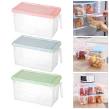 Maxbell Fresh Keeping Box Leakproof Fridge Organizer Box for Cabinets Drawer Shelves pink