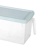 Maxbell Fresh Keeping Box Leakproof Fridge Organizer Box for Cabinets Drawer Shelves blue