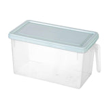 Maxbell Fresh Keeping Box Leakproof Fridge Organizer Box for Cabinets Drawer Shelves blue