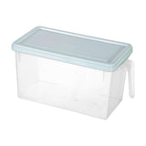Maxbell Fresh Keeping Box Leakproof Fridge Organizer Box for Cabinets Drawer Shelves blue
