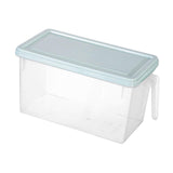 Maxbell Fresh Keeping Box Leakproof Fridge Organizer Box for Cabinets Drawer Shelves blue