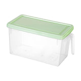 Maxbell Fresh Keeping Box Leakproof Fridge Organizer Box for Cabinets Drawer Shelves green
