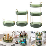 Maxbell Turntable Cupboard Organizer Revolving Condiment Holder for Cupboard Cabinet 1 Tier