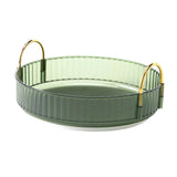 Maxbell Turntable Cupboard Organizer Revolving Condiment Holder for Cupboard Cabinet 1 Tier