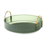 Maxbell Turntable Cupboard Organizer Revolving Condiment Holder for Cupboard Cabinet 1 Tier