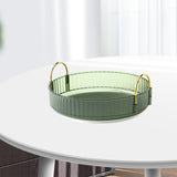 Maxbell Turntable Cupboard Organizer Revolving Condiment Holder for Cupboard Cabinet 1 Tier