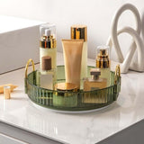 Maxbell Turntable Cupboard Organizer Revolving Condiment Holder for Cupboard Cabinet 1 Tier