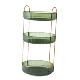 Maxbell Turntable Cupboard Organizer Revolving Condiment Holder for Cupboard Cabinet 3 Tier