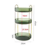 Maxbell Turntable Cupboard Organizer Revolving Condiment Holder for Cupboard Cabinet 3 Tier
