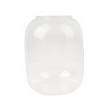 Maxbell Vase Glass Glass Empty Bottle for Home Office Ornament