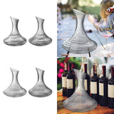 Maxbell Wine Decanter 1.5L Decorative Equipment Wine Separator for Red Wine Home Bar A