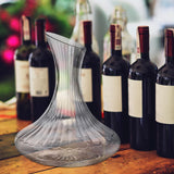 Maxbell Wine Decanter 1.5L Decorative Equipment Wine Separator for Red Wine Home Bar A