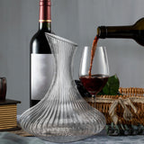 Maxbell Wine Decanter 1.5L Decorative Equipment Wine Separator for Red Wine Home Bar B