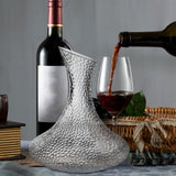 Maxbell Wine Decanter 1.5L Decorative Equipment Wine Separator for Red Wine Home Bar D
