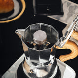Maxbell Coffee Pot Splashing Cap Coffee Pot Anti Splash Cap for Coffee Shop Hexagon