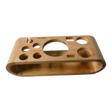 Maxbell Cocktail Shaker Wooden Rack Stable Display Stand for Wedding Beginners Party