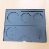 Maxbell Silicone tamper Pad Soft Silicone Coffee Tamper Mat for Coffee Shop Worktop