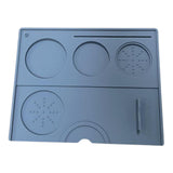 Maxbell Silicone tamper Pad Soft Silicone Coffee Tamper Mat for Coffee Shop Worktop