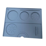 Maxbell Silicone tamper Pad Soft Silicone Coffee Tamper Mat for Coffee Shop Worktop