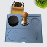 Maxbell Silicone tamper Pad Soft Silicone Coffee Tamper Mat for Coffee Shop Worktop
