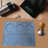 Maxbell Silicone tamper Pad Soft Silicone Coffee Tamper Mat for Coffee Shop Worktop