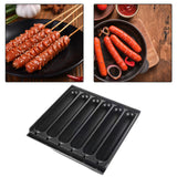 Maxbell Sausage Grilling Pan DIY Waffle Corn maker for Cooking Outdoor Breakfast
