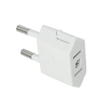 Maxbell Electrical Plug for EU European Converter Lightweight for Business Trip