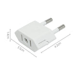 Maxbell Electrical Plug for EU European Converter Lightweight for Business Trip