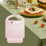 Maxbell Grill Sandwich Maker Machine Panini Nonstick Surface Electric Sandwich Maker Pink