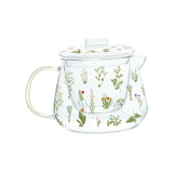 Maxbell Glass Blooming Tea Teapot Durable Tea Blooming Teapot for Anniversary Home Party Small