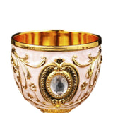 Maxbell 30ml Mini Goblet Vintage Metal Wine Cup Reusable Shatterproof Medieval Style Style B