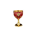 Maxbell 30ml Mini Goblet Vintage Alloy Wine Cup Party Supplies Sturdy European Style Style C