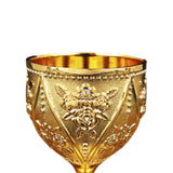 Maxbell 30ml Mini Goblet Vintage Alloy Wine Cup Party Supplies Sturdy European Style Style D