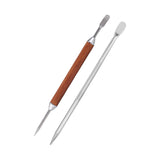 Maxbell Coffee Art Pen DIY Coffee Art Tool Latte Art Pen for Espresso Cappuccino Bar Wooden