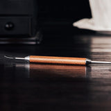 Maxbell Coffee Art Pen DIY Coffee Art Tool Latte Art Pen for Espresso Cappuccino Bar Wooden