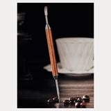 Maxbell Coffee Art Pen DIY Coffee Art Tool Latte Art Pen for Espresso Cappuccino Bar Wooden