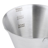 Maxbell Espresso Measuring Cup with Scale Espresso Pouring Cup for Kitchen Tools Tea 100ml with Mouth