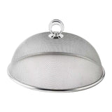Maxbell Metal Mesh Food Cover Plate Serving Cover for Outdoor Party Camping Diameter 28cm