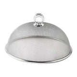 Maxbell Metal Mesh Food Cover Plate Serving Cover for Outdoor Party Camping Diameter 28cm
