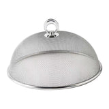 Maxbell Metal Mesh Food Cover Plate Serving Cover for Outdoor Party Camping Diameter 28cm