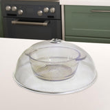 Maxbell Metal Mesh Food Cover Plate Serving Cover for Outdoor Party Camping Diameter 28cm