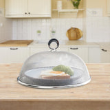 Maxbell Metal Mesh Food Cover Plate Serving Cover for Outdoor Party Camping Diameter 28cm